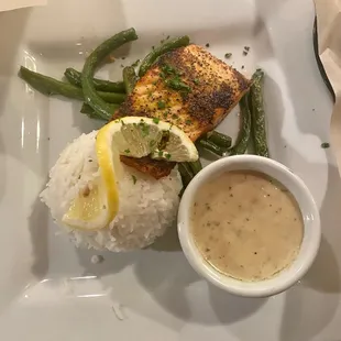 Blackened Salmon (yummy)