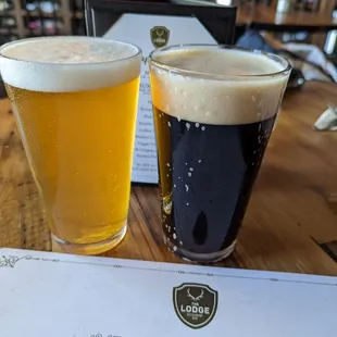 Freemont Lush &amp; Black Butte drafts.