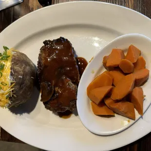 Buffaloaf with sweet potatoes