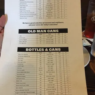 A lot of beers!
