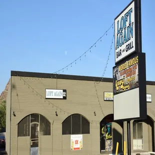 the outside of the building