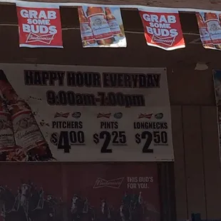 a happy hour every day