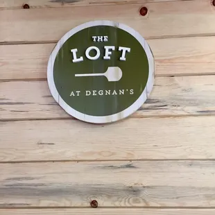 a sign on the wall