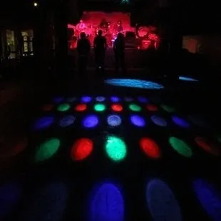 the disco floor