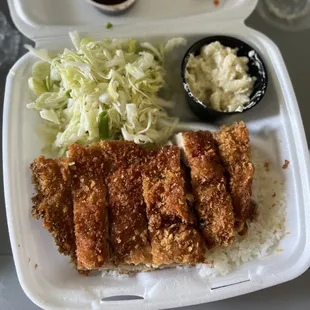 Chicken Katsu Plate...YUM