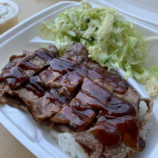 Grilled Beef Teriyaki Plate
