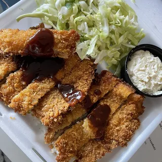 Chicken Katsu Cutlet Plate
