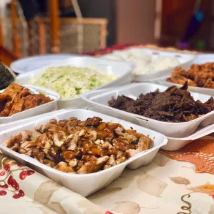 Korean Bbq Beef (middle) is the best!