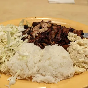Korean chicken plate