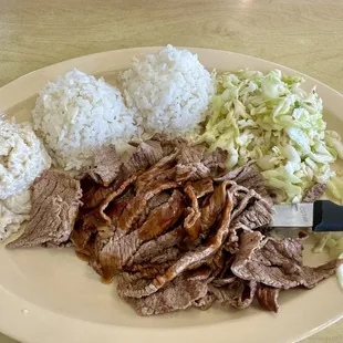 Grilled Beef Teriyaki - super tender