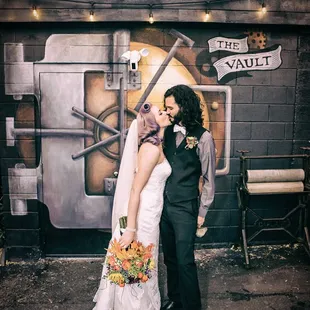 Celebrate a small party or use the Loft Vault for your wedding cocktail hour!