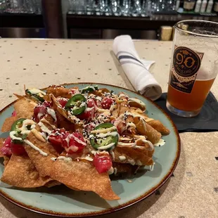 Ahi Tuna Nachos