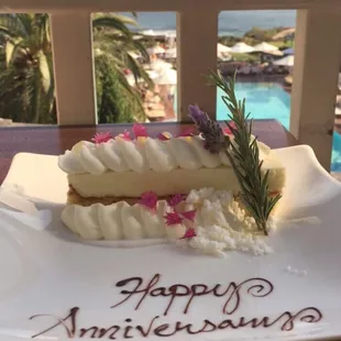 Wedding Anniversary Cake