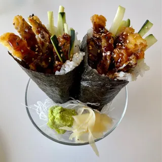 Salmon Skin Hand Roll (1 roll)