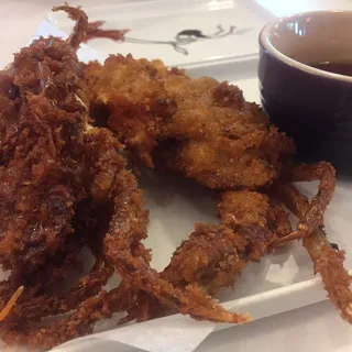 2 Fried Soft Shell Crab