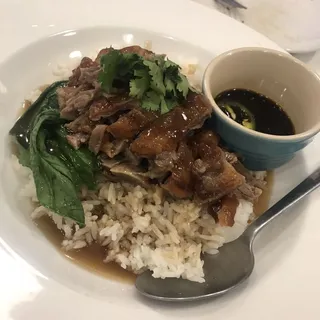 BBQ Duck over Rice