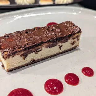 December 8, 2024; Cheesecake ($18).