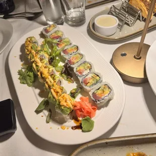 sushi and sashimi, sushi, food, sashimi