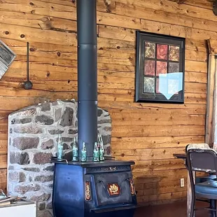 Inside the restaurant