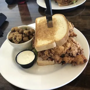 Chicken Fried Steak Sandwich!