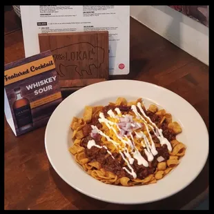 We have Frito Chili Pie this week for our Chefs Special! #comeandgetit #comfortfood #yummy #thelokalyukon #eatlocal
