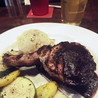 Single Bone-In Pork Chop