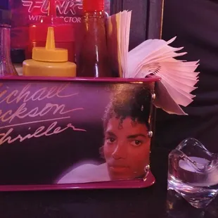 Thriller condiment holder...sweet!