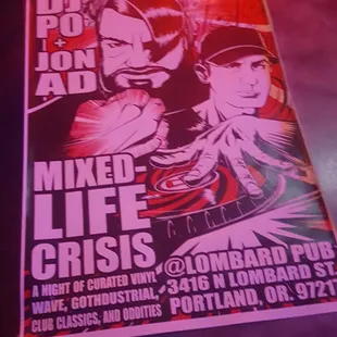 3/23/2019 - This is an amazing new monthly night with DJ PO and vinyl.