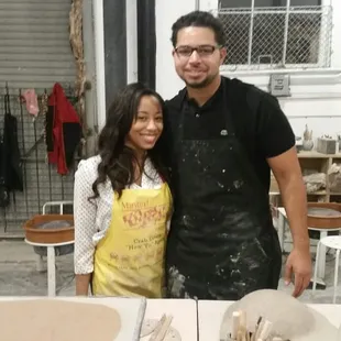 Our valentines date was perfect with the help of The London Clayworks