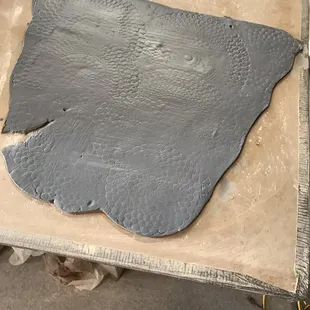 A slab built wall piece by Deb