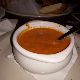 Tomato Basil Soup and Cheese Toast