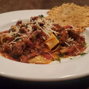 Short rib papparadelle