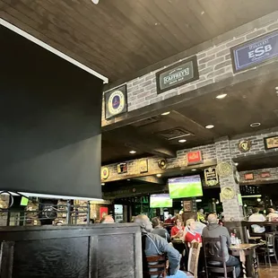 people sitting at a bar