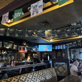 Bar area.