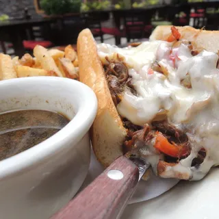Guinness Cheesesteak Sandwich