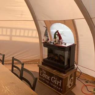 Heated Tent