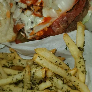 The Buffalo Blue Burger