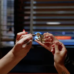 Girls night requires cavi-bumps