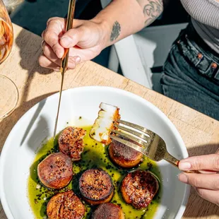 Brown Butter Scallops