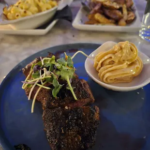 Perfectly cooked steak!