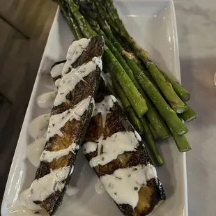 Zucchini and Asparagus