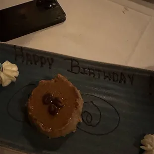 Tuaca-Cappuccino Flan