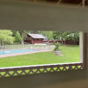 View from our room window