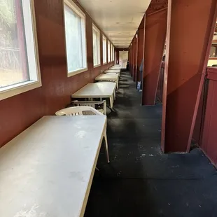 Lots of sitting area