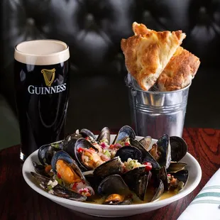 oysters and mussels, food