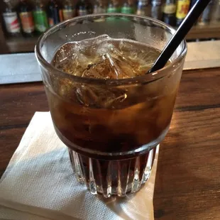 Doubles are standard, you only get buckets if you ask or you partake too much....