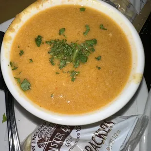Lobster bisque $3.95