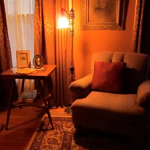 Portrait Room- useful reading chair