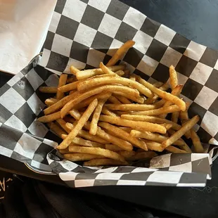 French fries  for breakfast (like a boss!)
