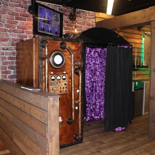 Our Vintage Time Machine Photo Booth At The Sheraton Grand Chicago,